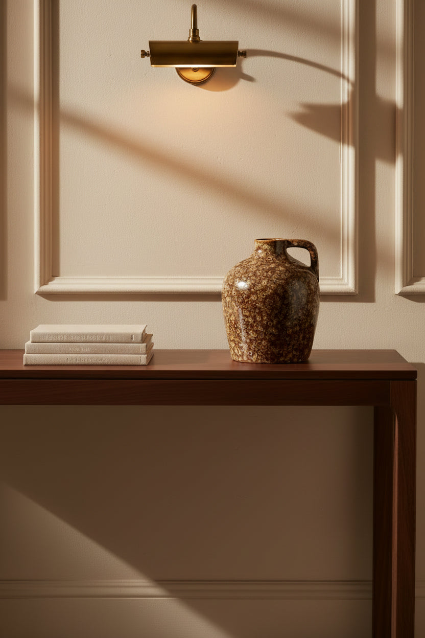 Mokka Reactive Glaze Vase