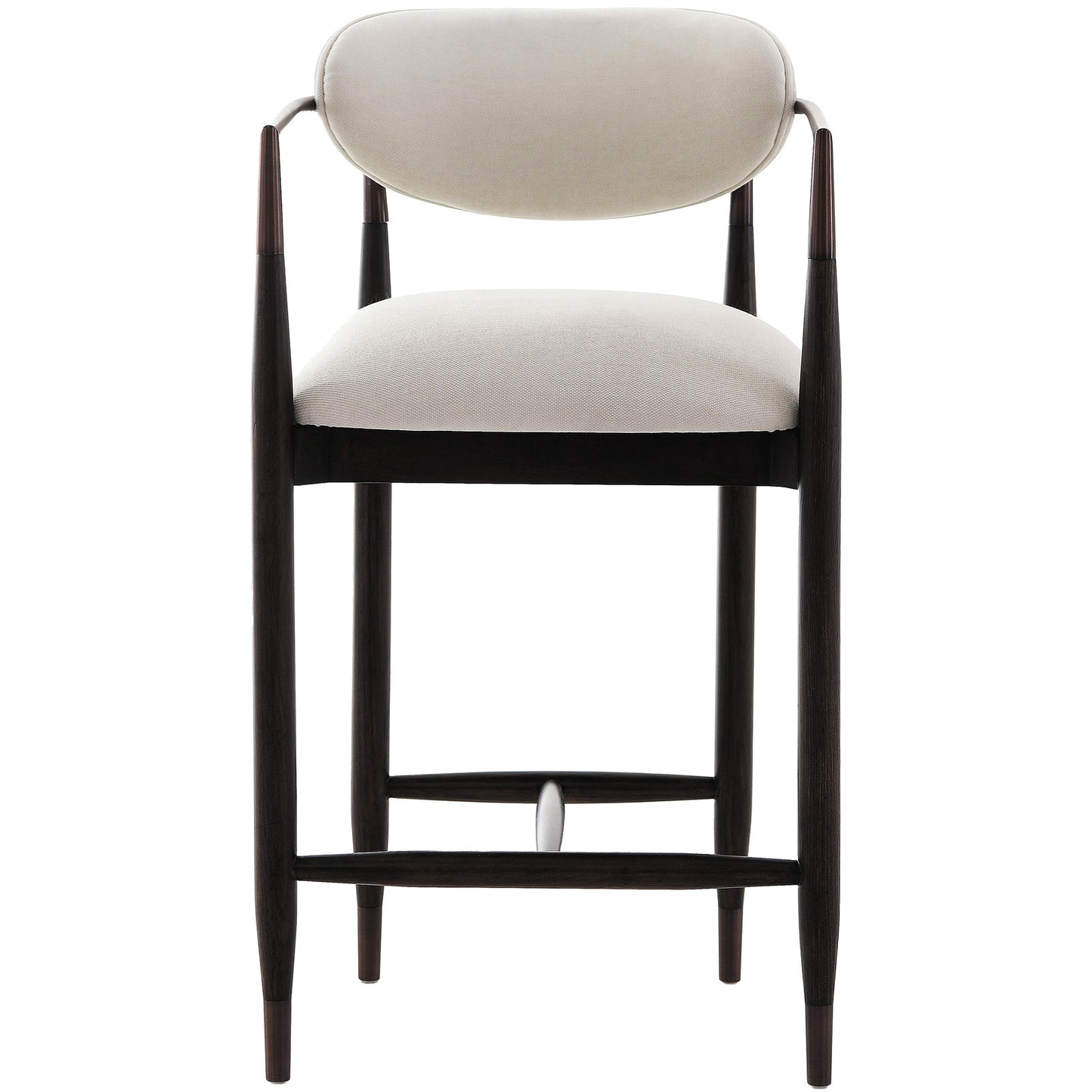 Talis Counter Stool in Walnut and Bronze