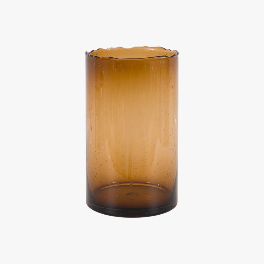 Talis Ember Cut-Edge Glass Vase