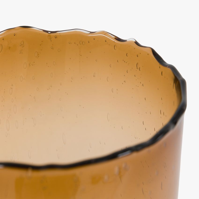 Talis Ember Cut-Edge Glass Vase
