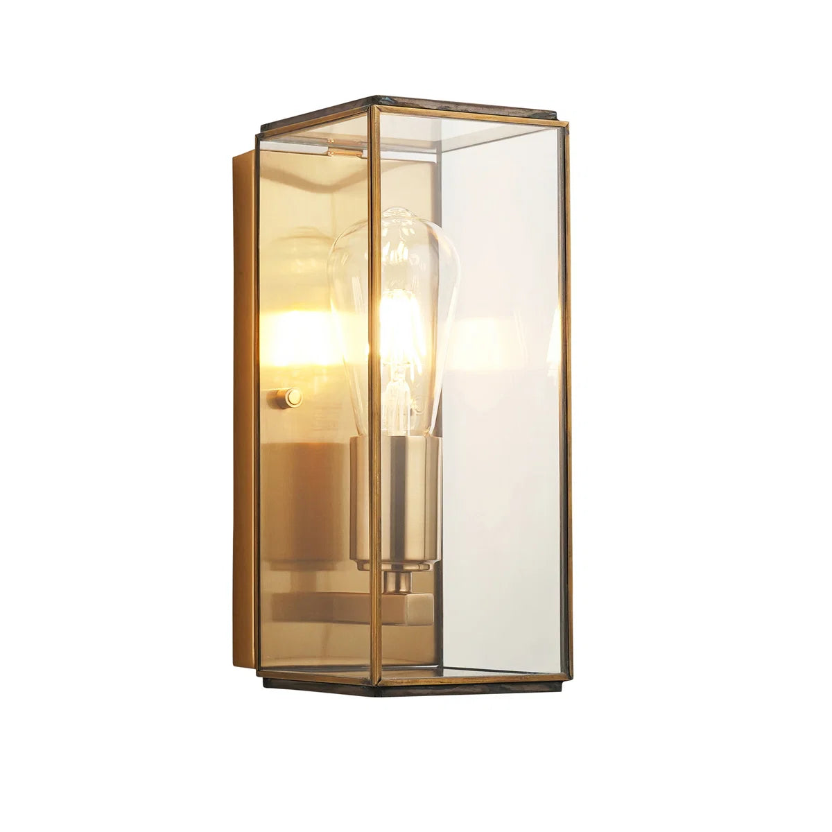 Talis Beaumont Boxed Glass Wall Light