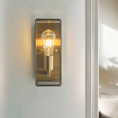 Talis Beaumont Boxed Glass Wall Light