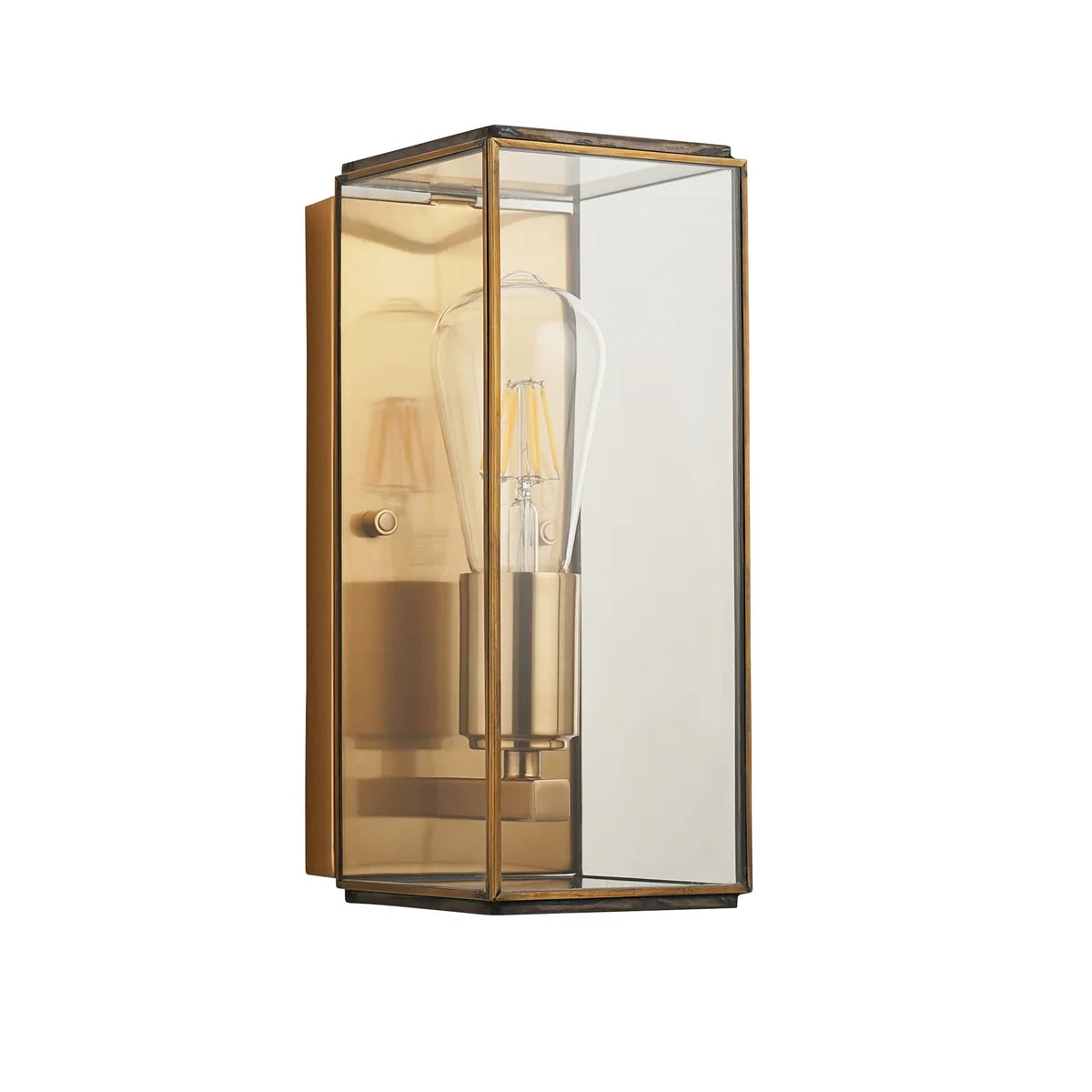 Talis Beaumont Boxed Glass Wall Light