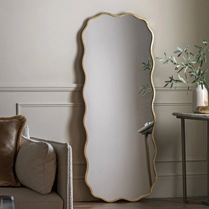 Talis Aurelia Full-Length Wavy-Edge Mirror