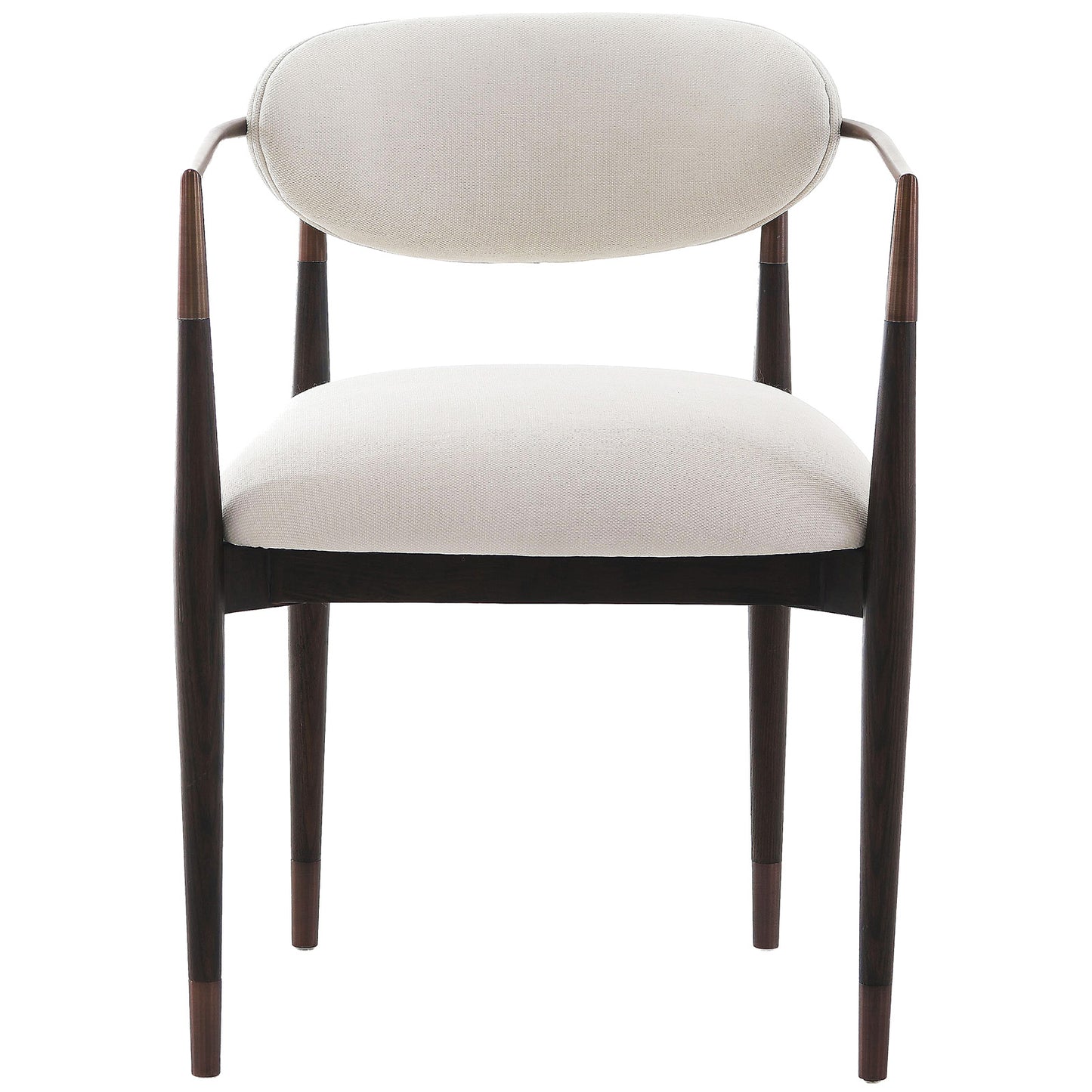 Talis Dining Chair in Walnut and Bronze