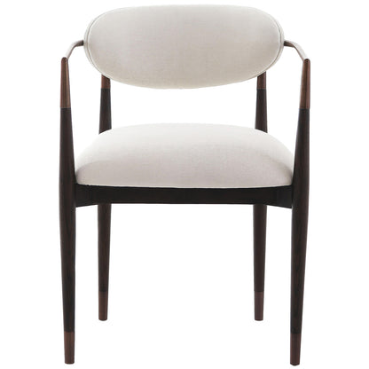 Talis Dining Chair in Walnut and Bronze