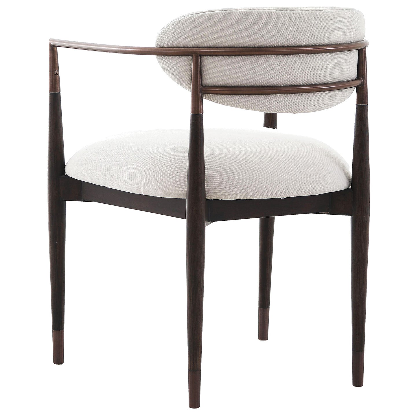 Talis Dining Chair in Walnut and Bronze