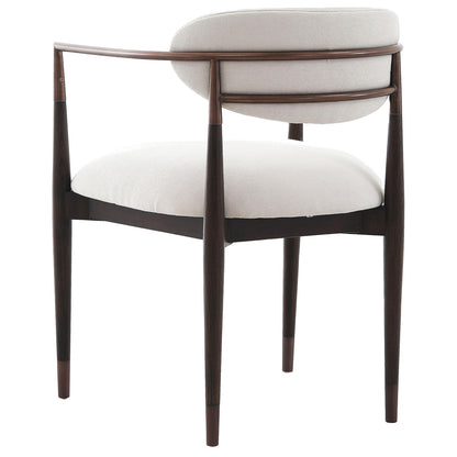Talis Dining Chair in Walnut and Bronze
