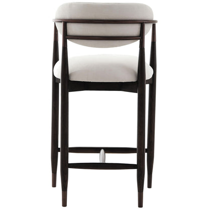 Talis Counter Stool in Walnut and Bronze